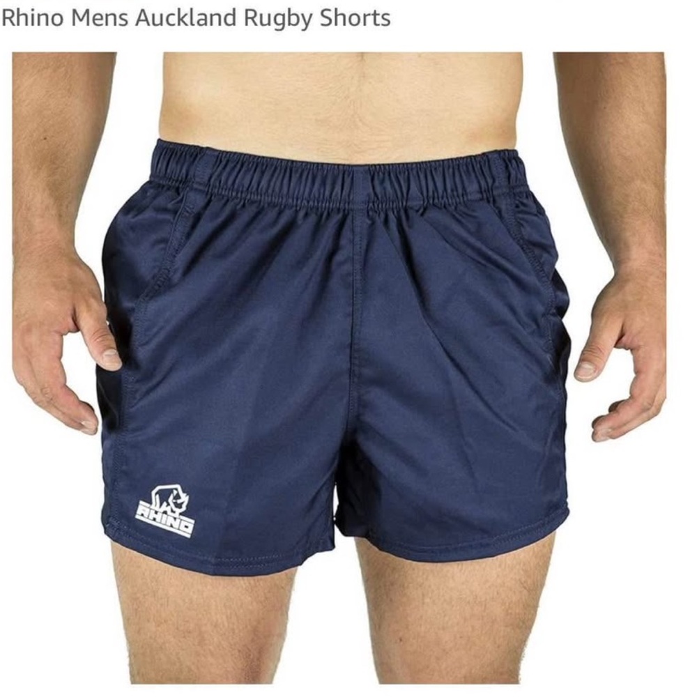 Men's Navy Rugby Shorts